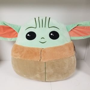 Squishmallow 20 inch baby yoda mandalorian